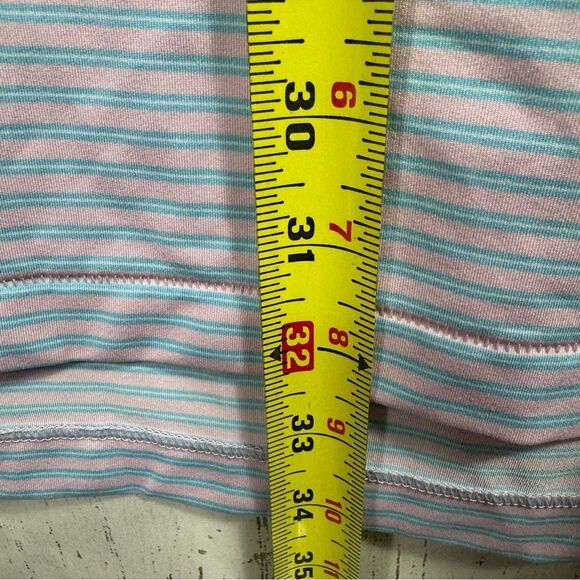 Peter Millar Summer Comfort Mens Stripes Polo Shirt Tiburon Naples Golf Relaxed - Picture 13 of 14